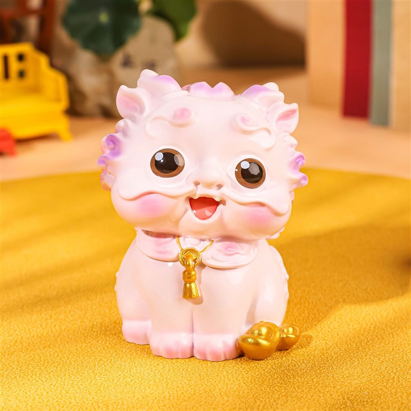 可爱汽车车内饰品创意麒麟办公室桌面装饰招财小貔貅摆件开业礼物