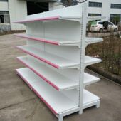 超市货架展示架小卖部便利店单面靠墙零食店百货店渔具商店双面架