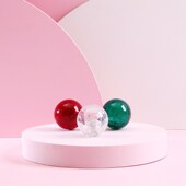 宝石猫薄荷球猫玩具球逗猫铃铛球闪光球宠物用品 年糕NianGao