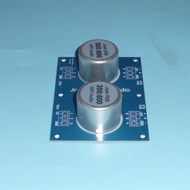 R28 300欧:600欧前级音频隔离变压器超款频响25Hz ~44kHz -0.4DB