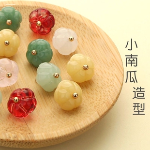 旗袍仿玉石小扣子高档衬衫汉服纽扣高脚莲蓬唐装钮扣配件