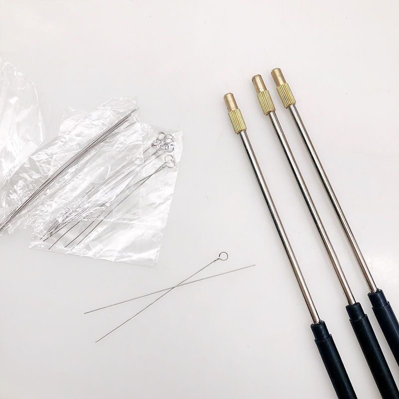 接种棒食用菌接种棒铜质接种针22cm长 10支/盒实验室用菌种接