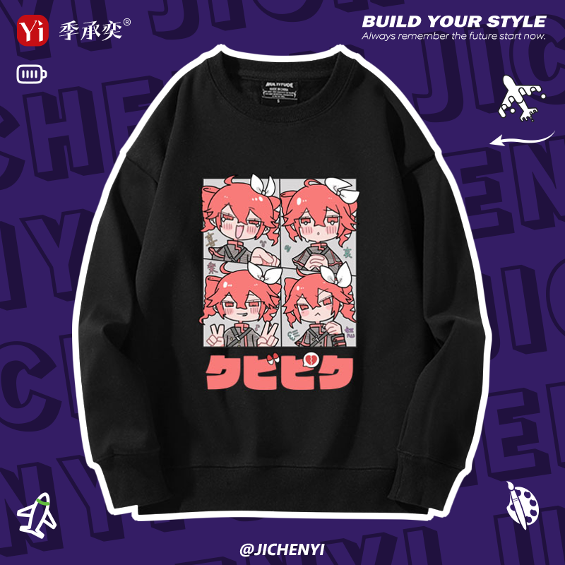 重音teto周边卫衣二次元