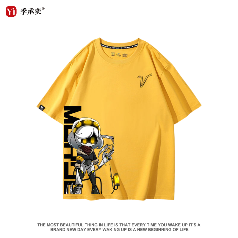 无机杀手动漫联名T恤Uzi恩短袖