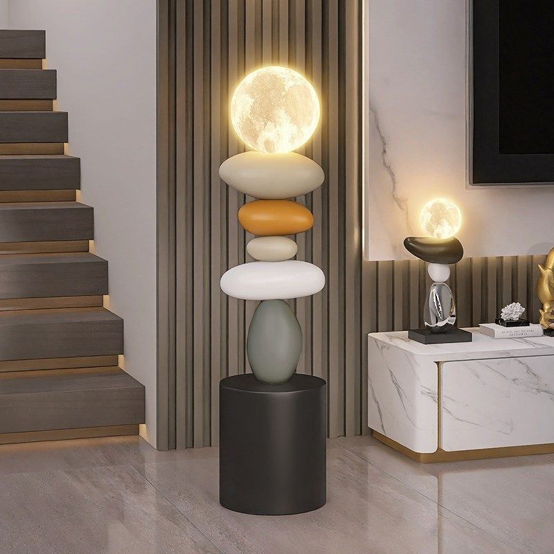 艺术落地摆件灯大型客厅电视柜沙发旁边轻奢高级感意X式家居装饰,家居饰品,落地摆件,淘宝优惠券,粉丝福利购,淘宝优惠卷