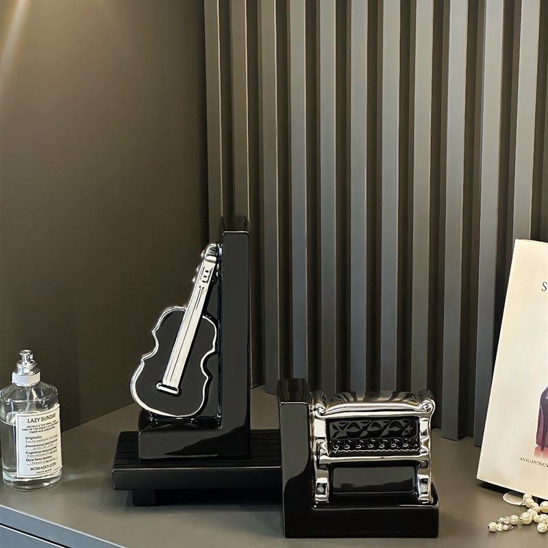 创意乐器书柜书柜饰品现代无障碍豪华酒柜饰品客厅P电视柜儿童房,家居饰品,装饰摆件,淘宝优惠券,粉丝福利购,淘宝优惠卷