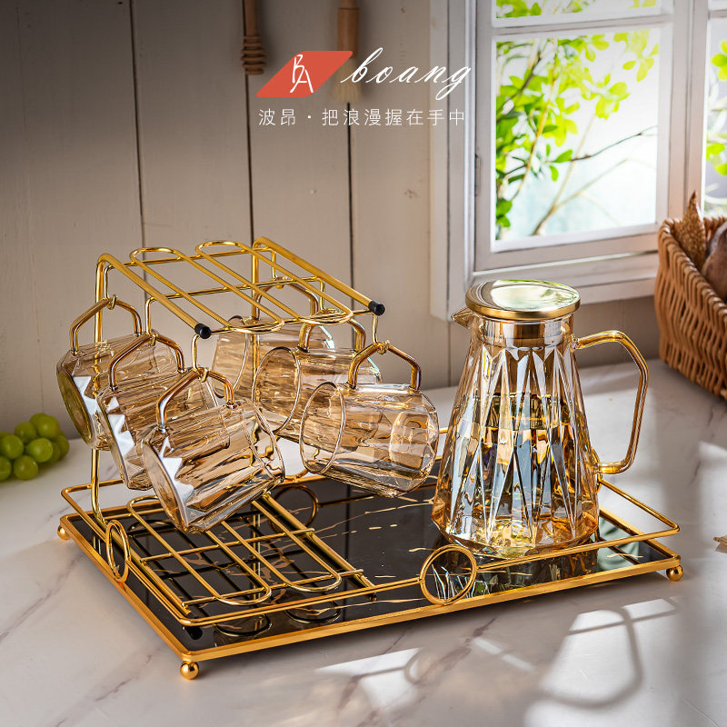 现代轻奢客厅茶几套装摆件结婚水具饰品乔迁新居S礼物餐桌聚会用,家居饰品,装饰摆件,淘宝优惠券,粉丝福利购,淘宝优惠卷