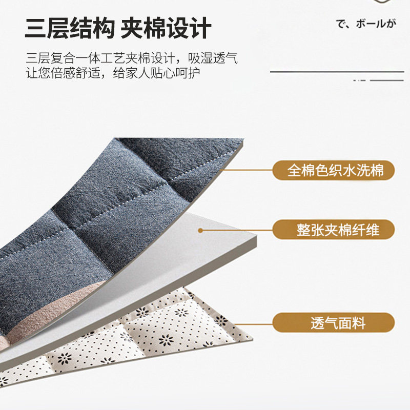 夏季纯棉薄e款床垫软垫家用可水洗榻榻米单双人铺底被褥子防滑定,床上用品,床垫/床褥/床护垫/榻榻米床垫,淘宝优惠券,粉丝福利购,淘宝优惠卷