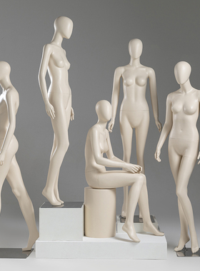 ICICLE之禾同款服装店高档模特道具女全身假人体模X特橱窗展示架