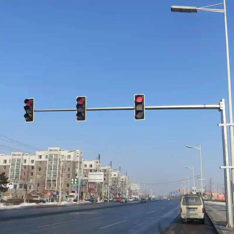 八角杆监控立杆交通信号灯杆卡口道路标志牌杆红绿灯电警杆立杆