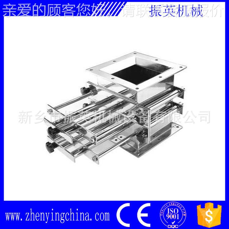 新乡振英管道式除铁器筒状管道除铁机粉状颗粒及片状高精准除铁器