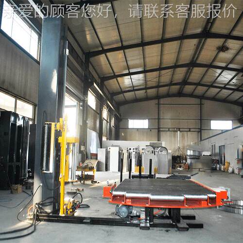 保支定制款回转撑在线缠绕机HTP1800F 配套包装流水线 整机质一年