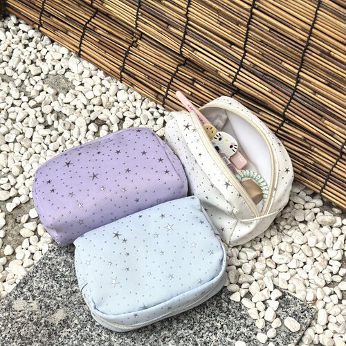 ins风立体星星大容量便携化妆包