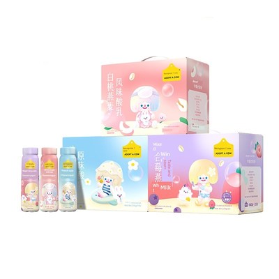 认养一头牛酸奶230sgx20瓶整箱法式风味原味学生牛奶