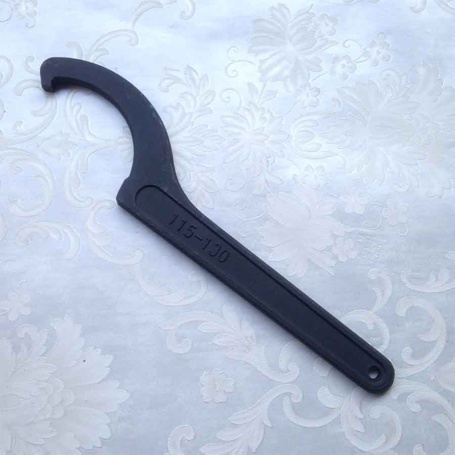 115-130月牙扳手/并帽扳手/圆螺母扳手/数控扳手/侧面孔勾型扳手