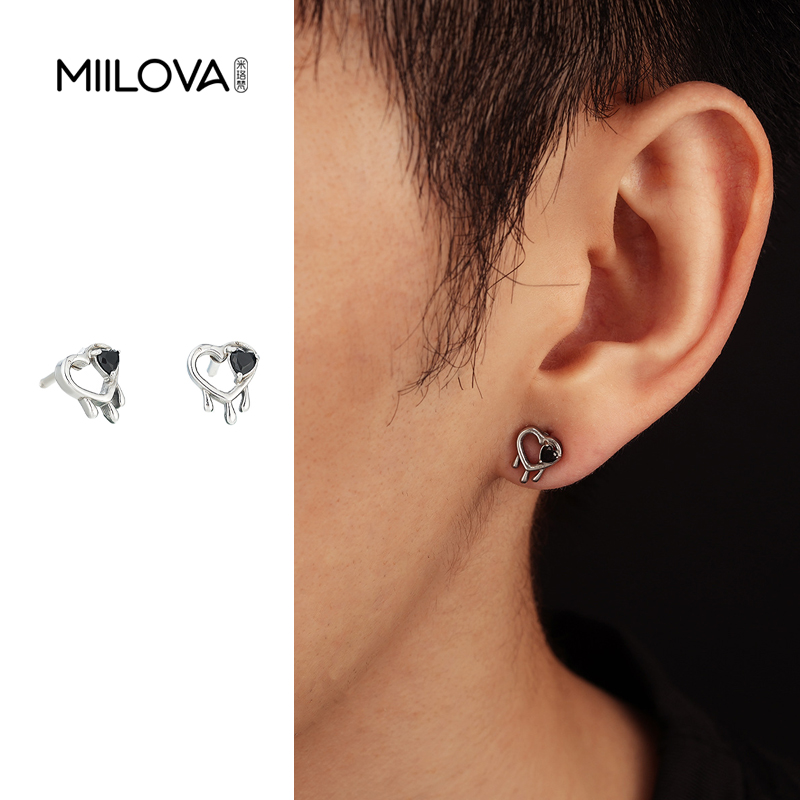 拧螺丝耳环镂空气质镶钻简约轻奢