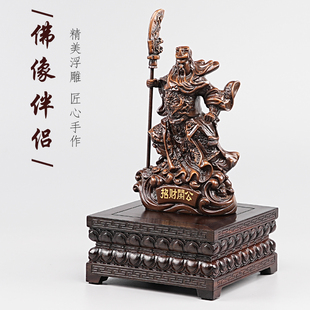 黑檀木装饰品瑞兽一对镇宅客厅家居风水摆设茶壶酒柜香炉摆件底座