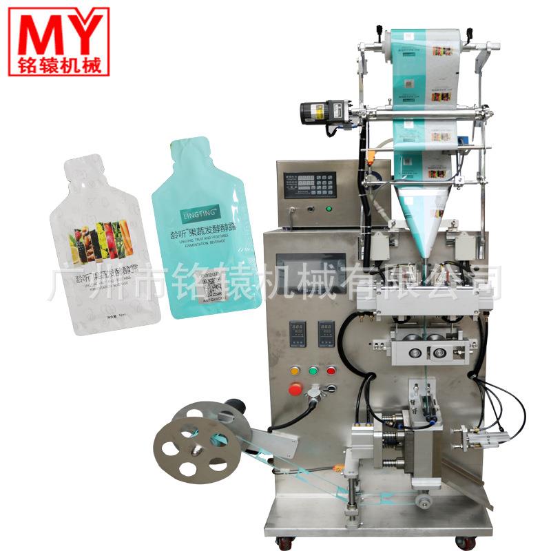 异型袋液体酵素饮品包装机，液体异型袋自动包装机MY-60YS