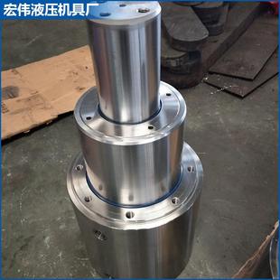 三级四级伸缩式电动液压缸设计按需设计加长型套筒液压油缸