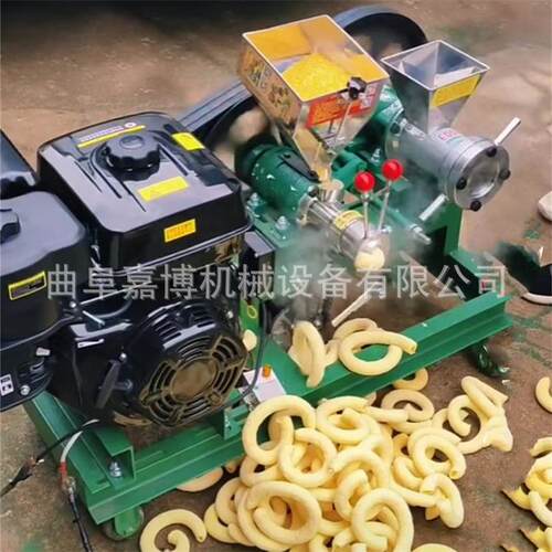 新手专用双机头五谷杂粮膨化机汽油静音焦米棍机14用苞米花机