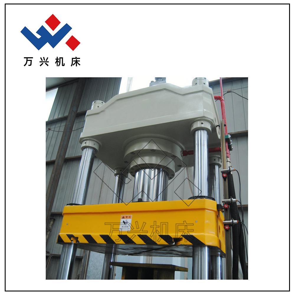 万兴机床三梁四柱式结构液压机YQ32-200PLC电气控制系统厂家供应