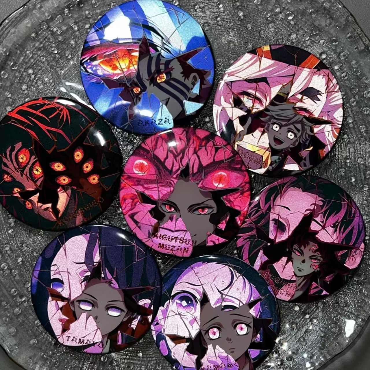 鬼灭之刃周边十二弦系列吧唧徽章