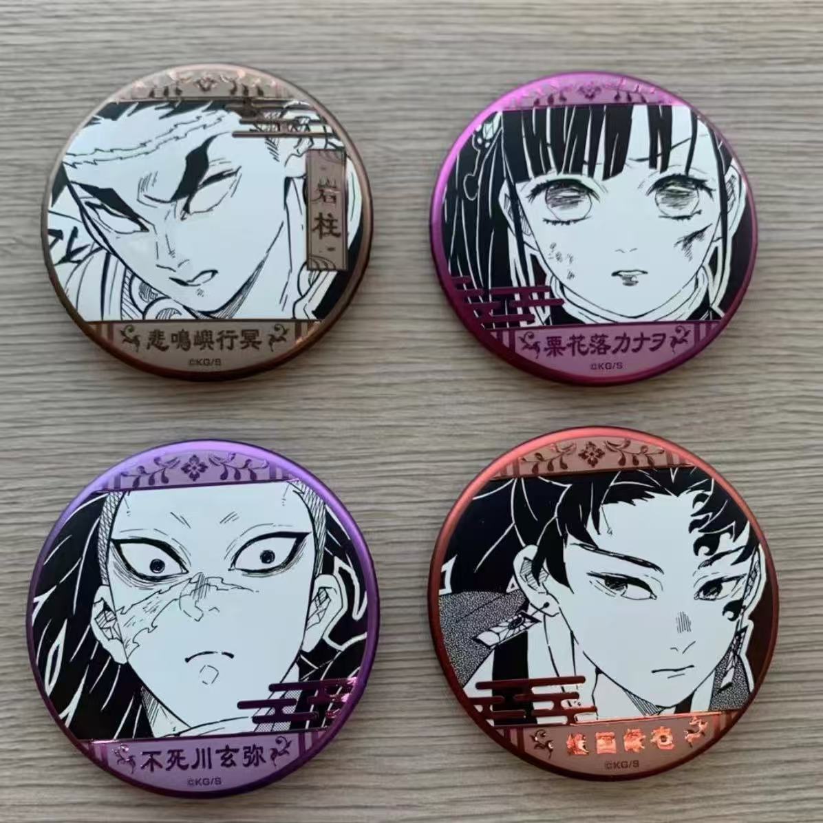 鬼灭之刃周边原画浮雕吧唧徽章