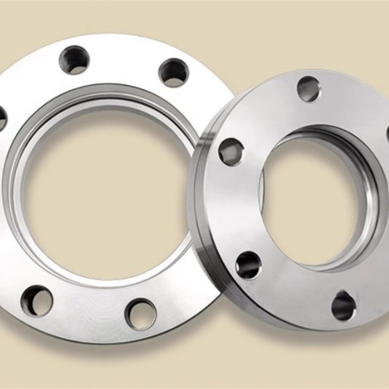 CF高真空松套法兰不锈钢刀口活套16盲板25内焊35快装50螺栓63螺孔