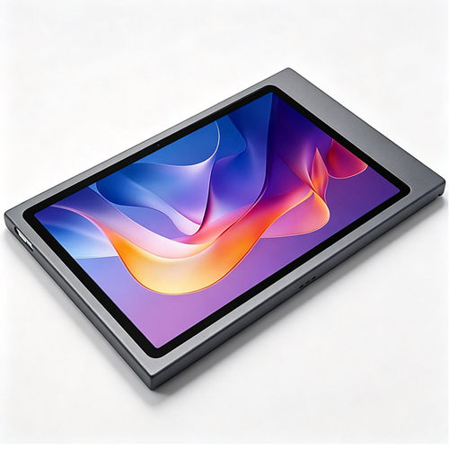 平板上墙充电支架适用于红米 RedmiPad 2平板电脑11英寸墙面壁挂架 推拉带盖防盗 金属材质 玻璃免打孔安装