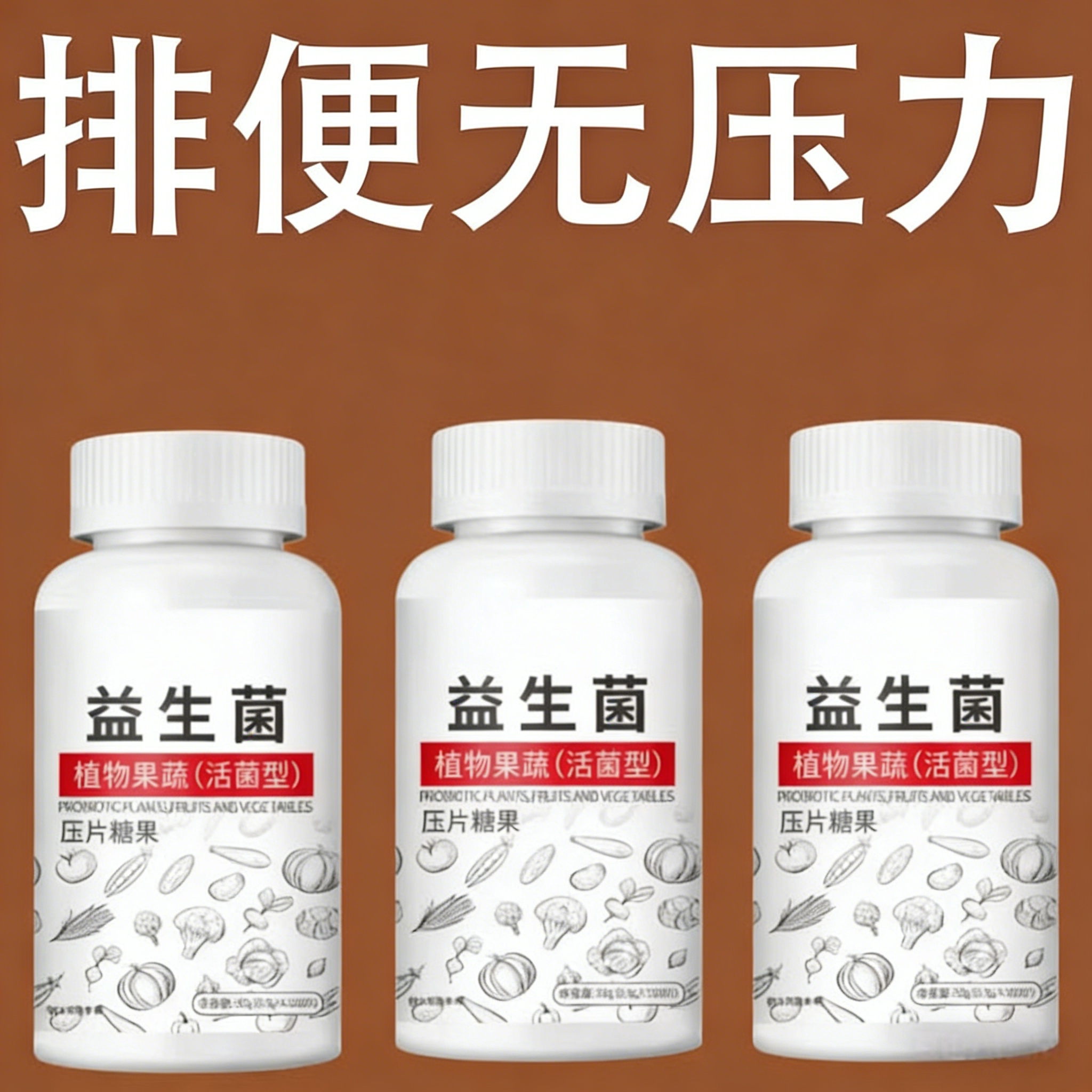 【重度排便难】益生菌植物果蔬(活菌型清肠排便宿便便润肠通