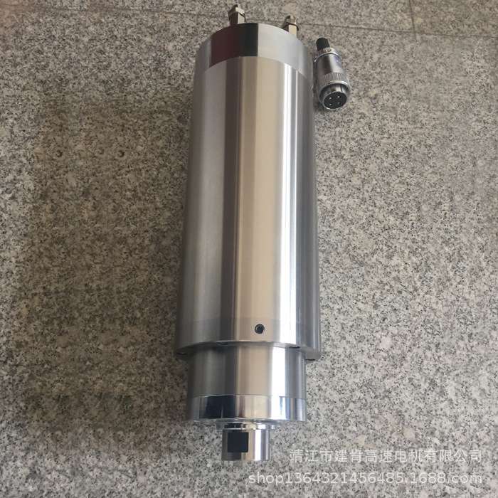 厂家生产供应木工石材雕刻用大功率JGD-125/4.8KW电主轴水冷ER25