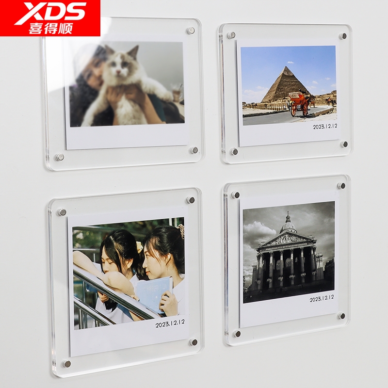 亚克力拍立得相框旅行片收