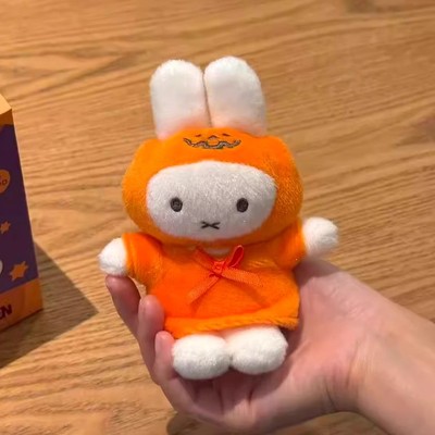 万圣节米菲兔毛绒挂件南瓜灯玩偶