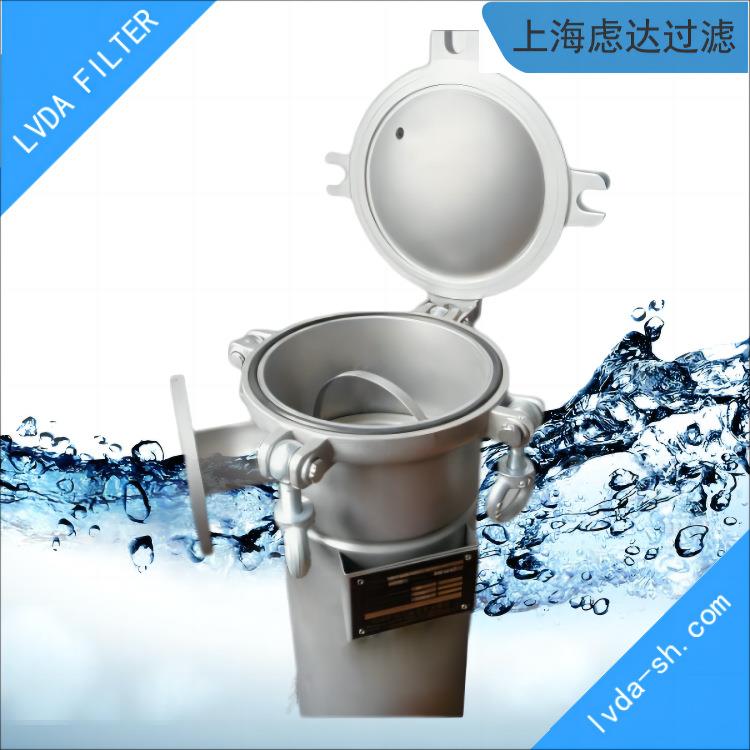 单袋式过滤器M16M20快开吊环凹盖平板盖龟背式多种口径连接