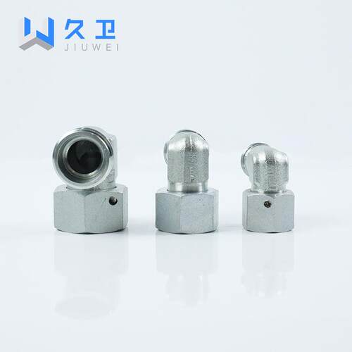 液压油管接头活接三通内丝2C92D9弯头过渡活接内外丝活接