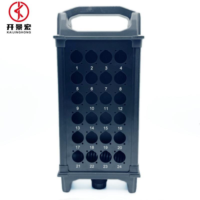 开景宏舞台演出移动盒子/多通道信号线缆接线盒/音频多芯线缆接线