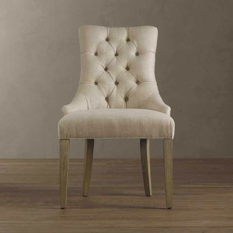 简约欧式拉扣餐椅橡木复古椅子美式乡村麻布餐椅高档别墅酒店椅子,模玩/动漫/周边/娃圈三坑/桌游,模型制作工具/辅料耗材,淘宝优惠券,粉丝福利购,淘宝优惠卷