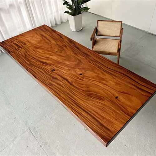 尺寸：228*88*6.5 精品斐济胡桃木大板 全方  原木色