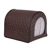 冬天狗窝狗屋室外大型犬耐脏门帘狗笼子冬季 保暖狗狗全包围封闭式