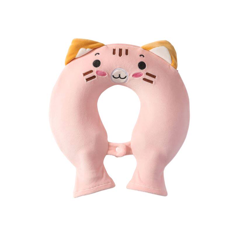 u型热水袋颈椎专用注水暖水袋肩颈热敷脖子护颈部毛绒灌水暖宝宝