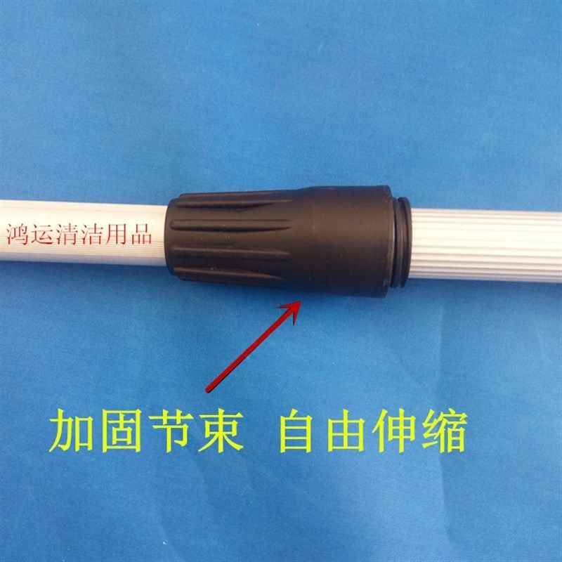 客车公交车加长铝合金伸缩杆洗车刷子长柄牛奶丝软毛棉线洗车拖把