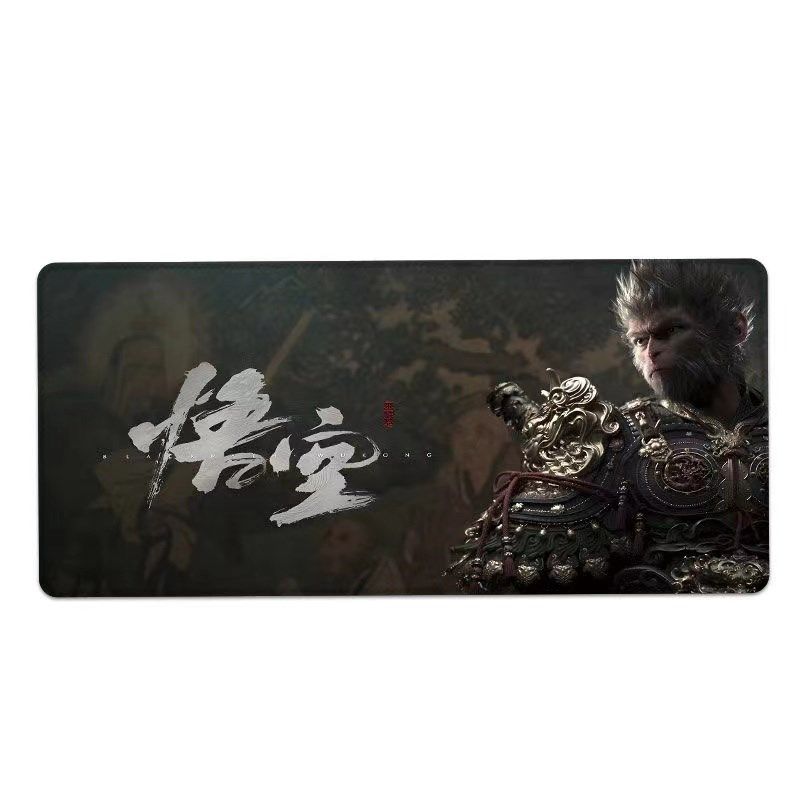 黑神话悟空鼠标垫超大笔记本电脑垫宿舍桌面垫定制电竞游戏滑鼠垫