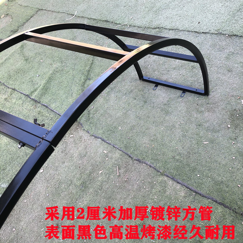 铁艺拱门花架门垛顶部别墅拱门架子栅栏庭院门柱拱形花架定做门头