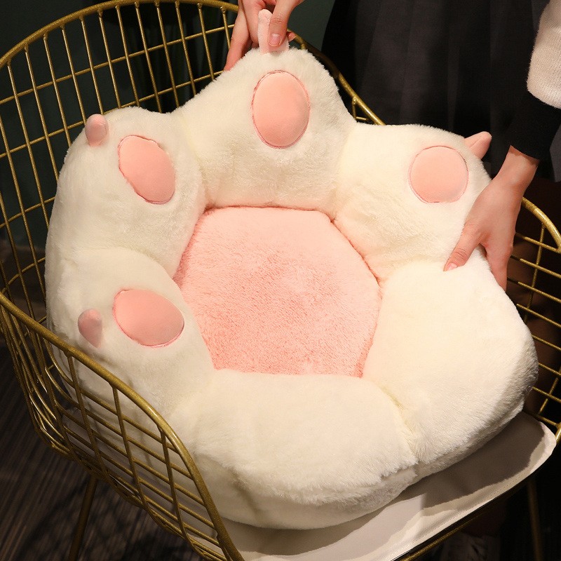 猫爪坐垫办公室久坐护腰靠背一体宿舍椅子座椅屁股垫子椅垫屁垫软