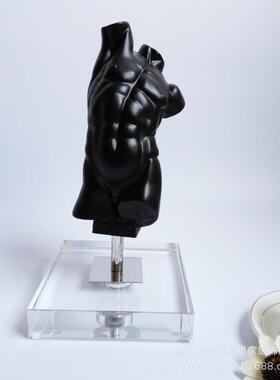 家居软装饰品玄关书柜装饰艺术雕塑摆件工艺品样板房软装配饰摆件