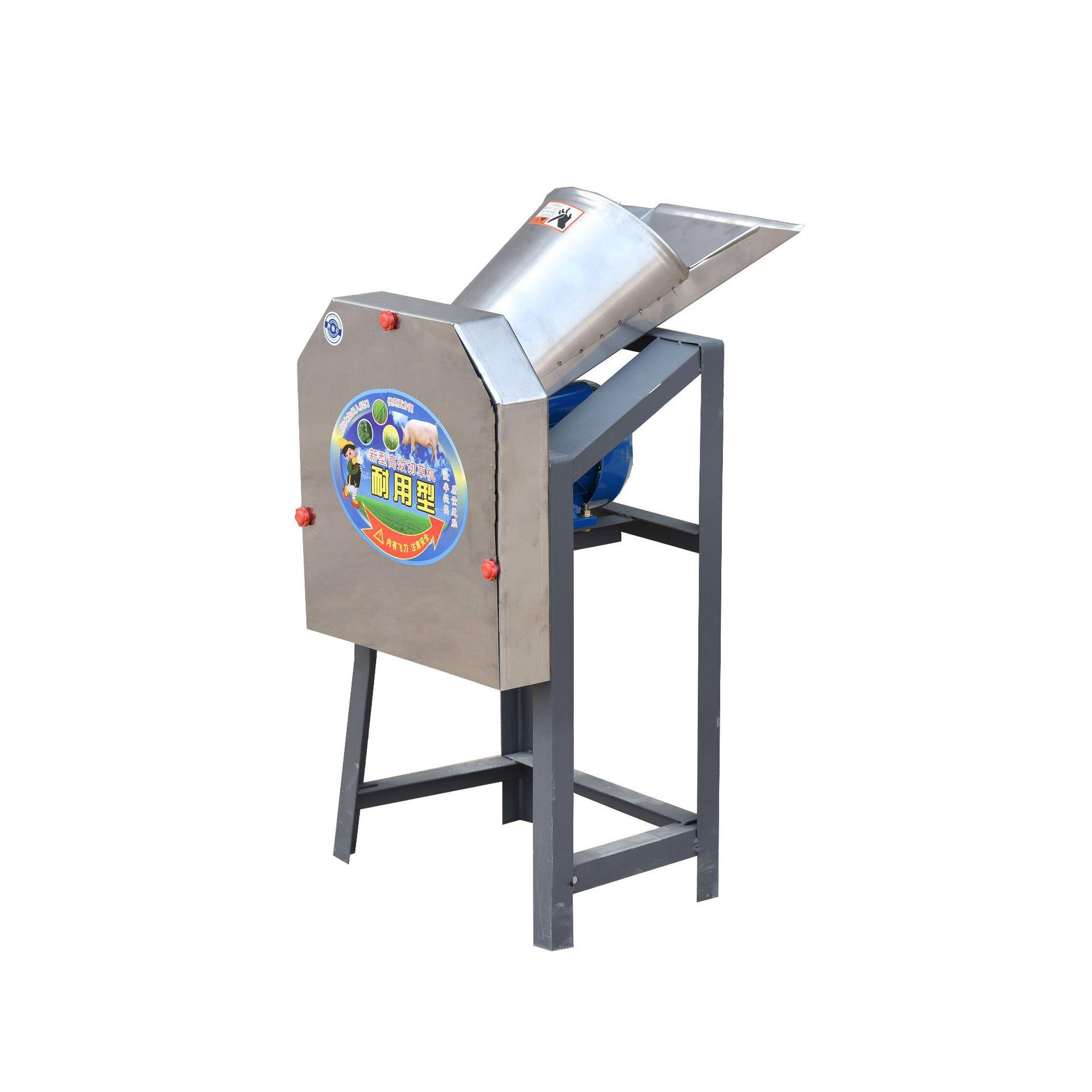 家用电动小型切草机碎草机青饲料颗粒切碎机土豆萝卜红薯切猪草机