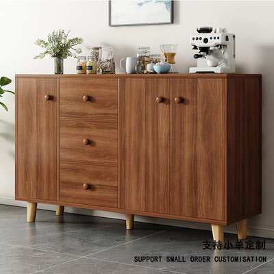 Simple Dining Sideboard for Living Room Against Wall Cabinet