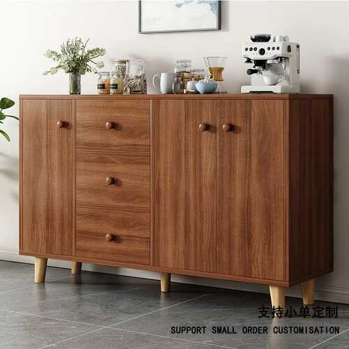 Simple Dining Sideboard for Living Room Against Wall Cabinet