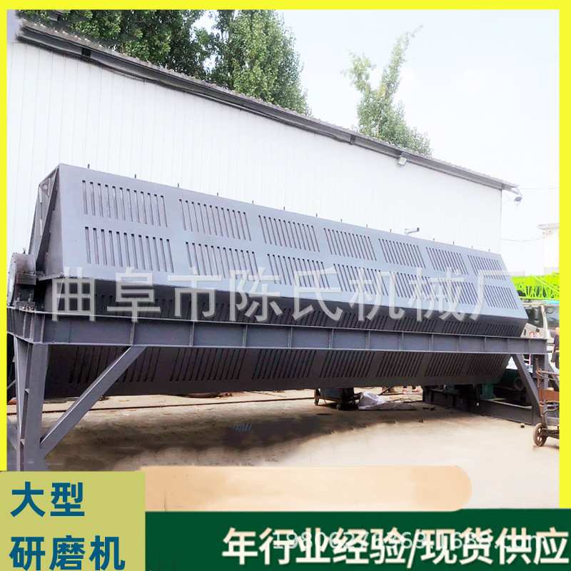 大产量火烧铁除锈研磨机 PG1000大滚筒机 各型号六角滚筒抛光机