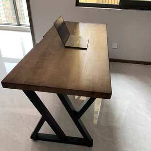 5cm桌板胡桃色2米长实木桌面桌子面板长方形松木实木板书桌板